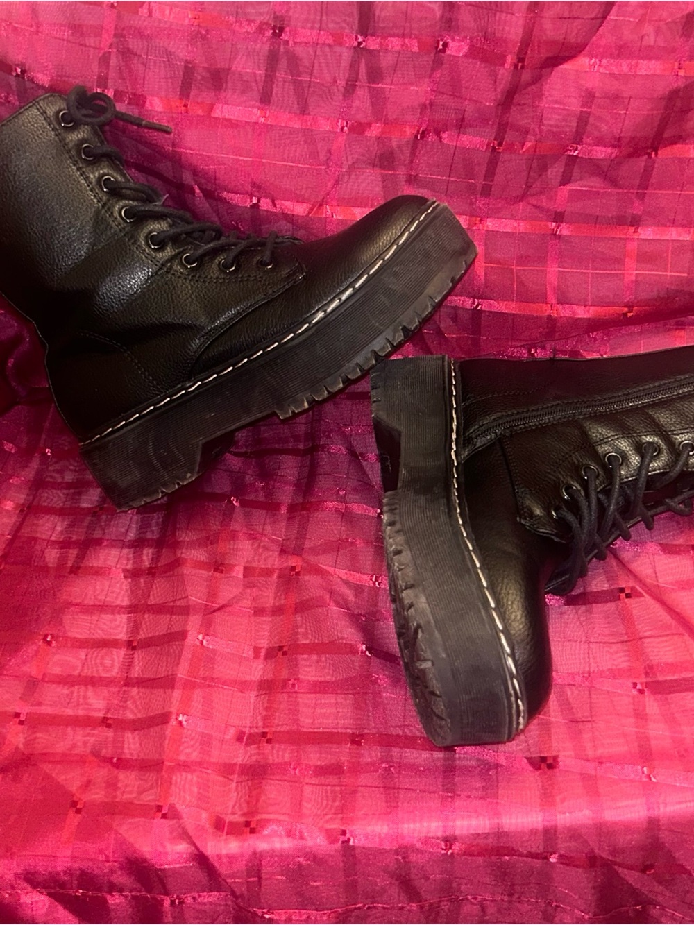 boots: Unionbay Women's Hayden Combat Boots
